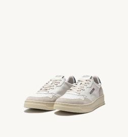 Autry LS28 medalist low leather suede white/ blue