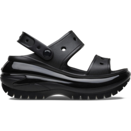 Crocs classic mega crush sandal black