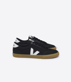 VEJA VOLLEY CANVAS BLACK WHITE NATURAL