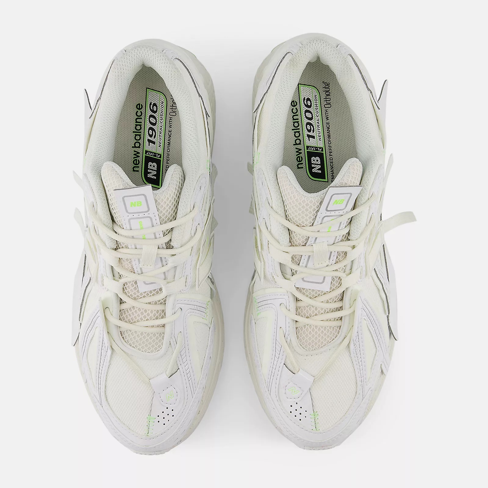 New Balance - 1906AE - White / Mint Flash / Silver Metallic