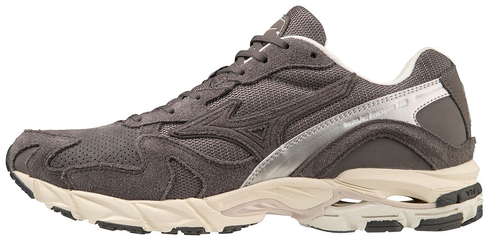 Mizuno - Wave Rider 10 D1GA227704 men - Qsilver/Tradewind/SnwWht
