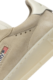 AUTRY - DALLAS - LOW WOMAN SUEDE LEATHER PAPYRUS / MARSH
