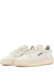 Autry-KN08 Easeknit men low white/ivory
