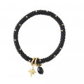 A beautiful story Jacky multi color black onyx armband