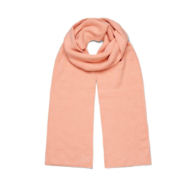 Sui Ava Mariah scarf pastel peach