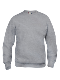 Sweater grijs Ortho met logo Thomas More vooraan en logo Ortho achteraan