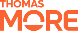 Voedingschort Unisex met logo Thomas More met naamklever