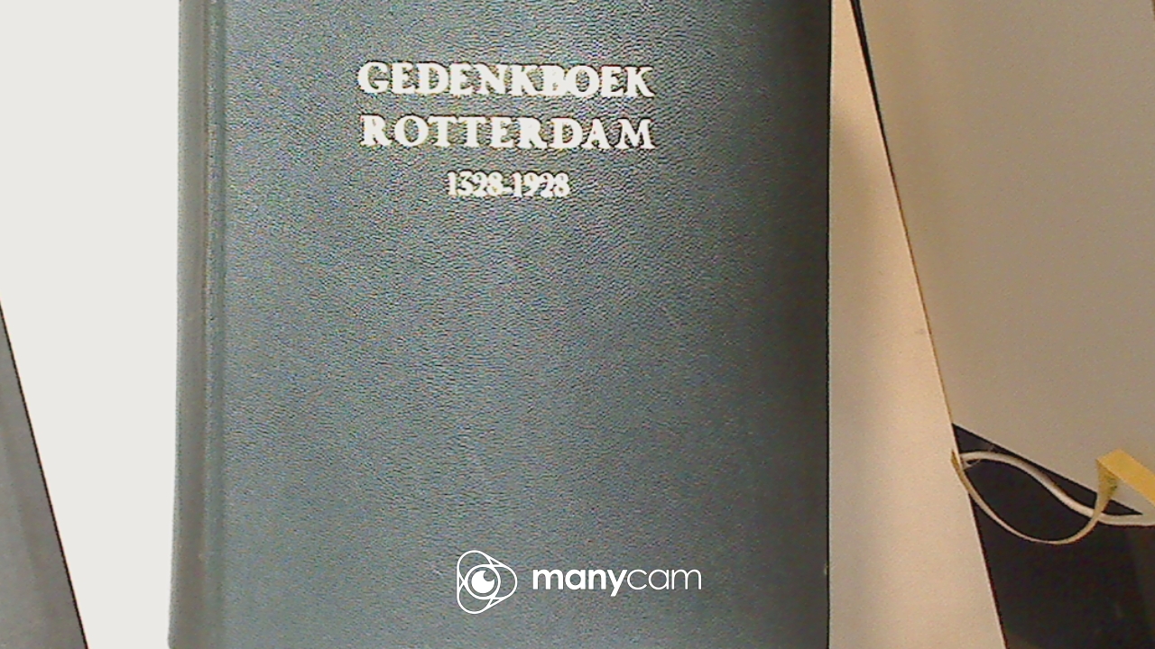 GEDENKBOEK ROTTERDAM