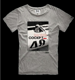 T-shirt Hero Seven COCKPIT 48 - Grey