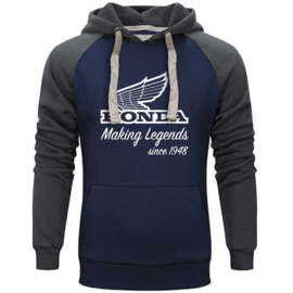 Honda Vintage Legend Maker Hoodie Blue