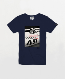 T-shirt Hero Seven COCKPIT 48 - Navy