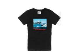 T-shirt Hero Seven Helico - Black