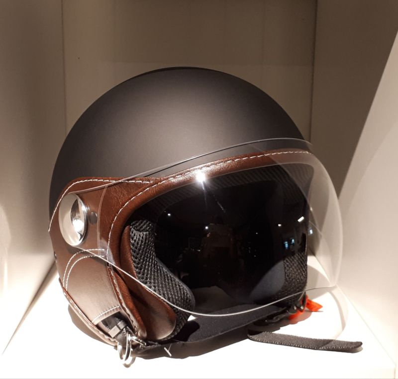 Casco Jet VESPA Max DJet LS Vision - Nero Opaco