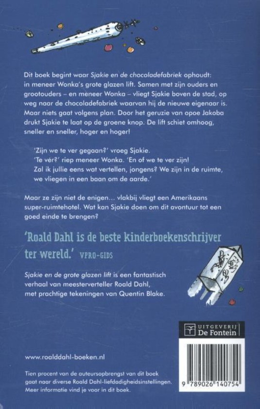 Sjakie en de grote glazen lift - Roald Dahl