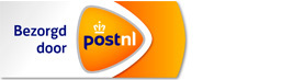 PostNL logo bezorgd door