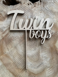 Taarttopper Twin boys