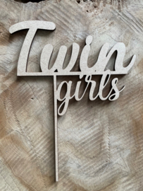 Taarttopper Twin girls