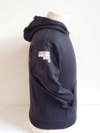 Hoodie zwart/rood kinderen