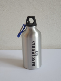 Bidon  zwart/rood (tekst) 400ml