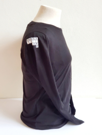 Lange mouw T-shirt rood/zwart volwassenen