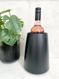 Wijnkoeler - Mat zwart