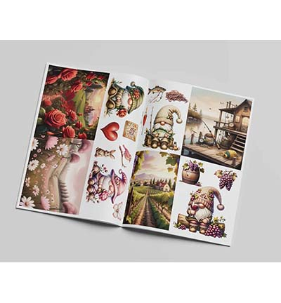 Cozy Gnomes Boek art journaling card making