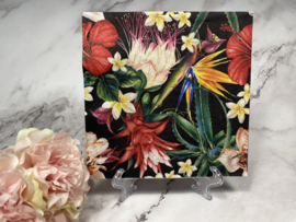 Maki paradijs bloemen servet nr H672