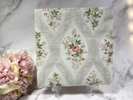 Daisy bloemetjes behang print servet nr H597