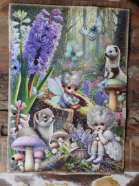 Fairybells Art journaling set A4 Voorjaar nr 2