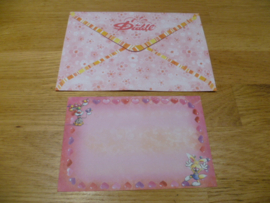 Mimihopps en Bibombl verzamel 1 velletje briefpapier + 1 enveloppe