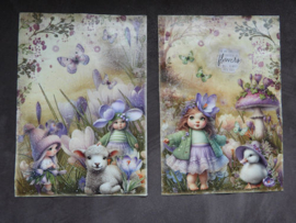 Fairybells Art journaling set A4 Voorjaar nr 2