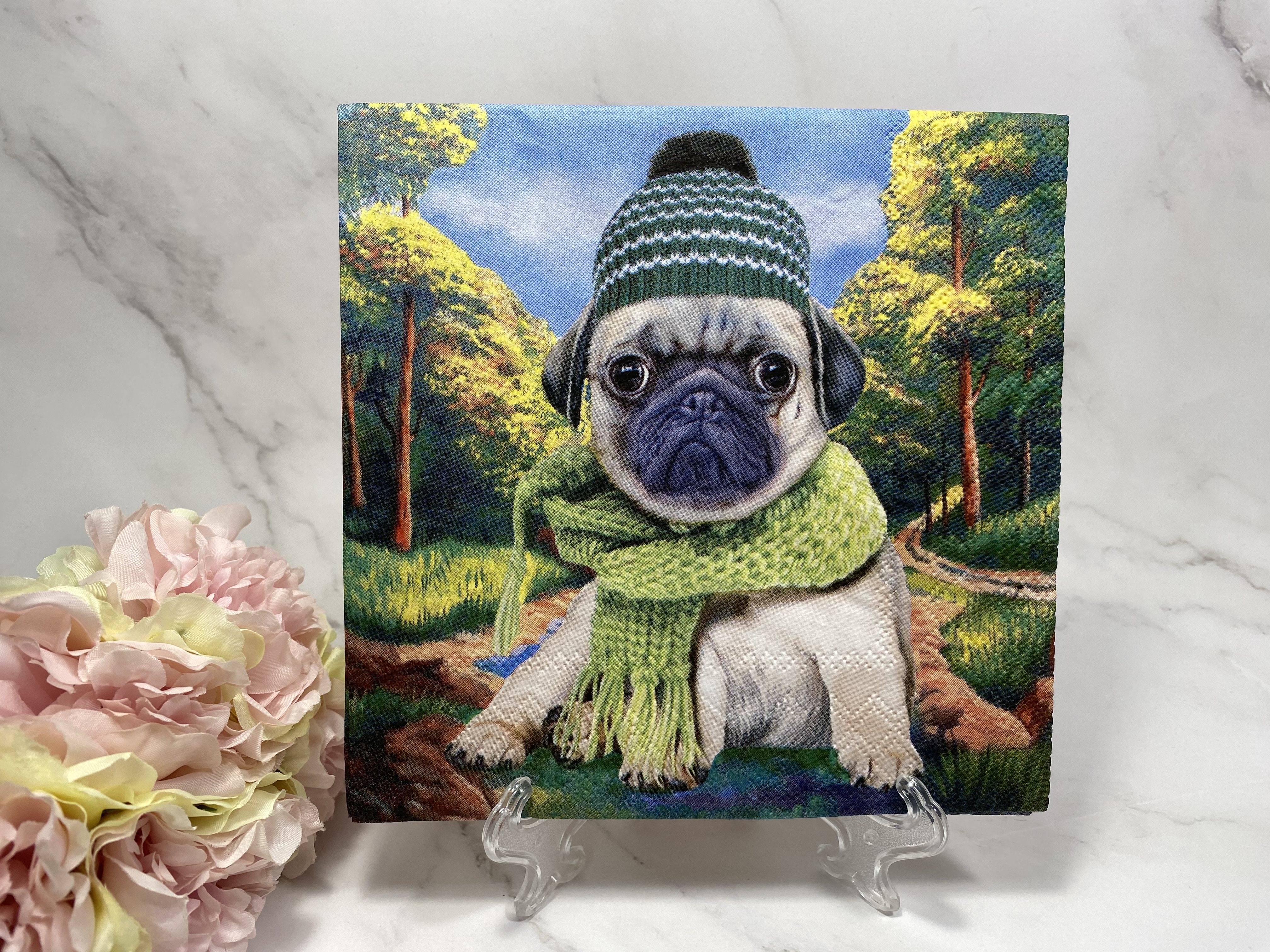 Ambiente mops hond servet nr 431