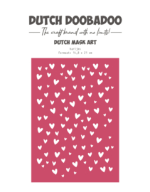 Dutch Doobadoo DDBD Dutch mask art Hearts A5
