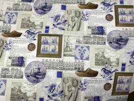 Ambiente Delfts blauw Holland servet nr H370