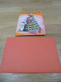 Diddl Kerstkaart met enveloppe : Kerstmis