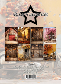 Paper Favourites Retro A6