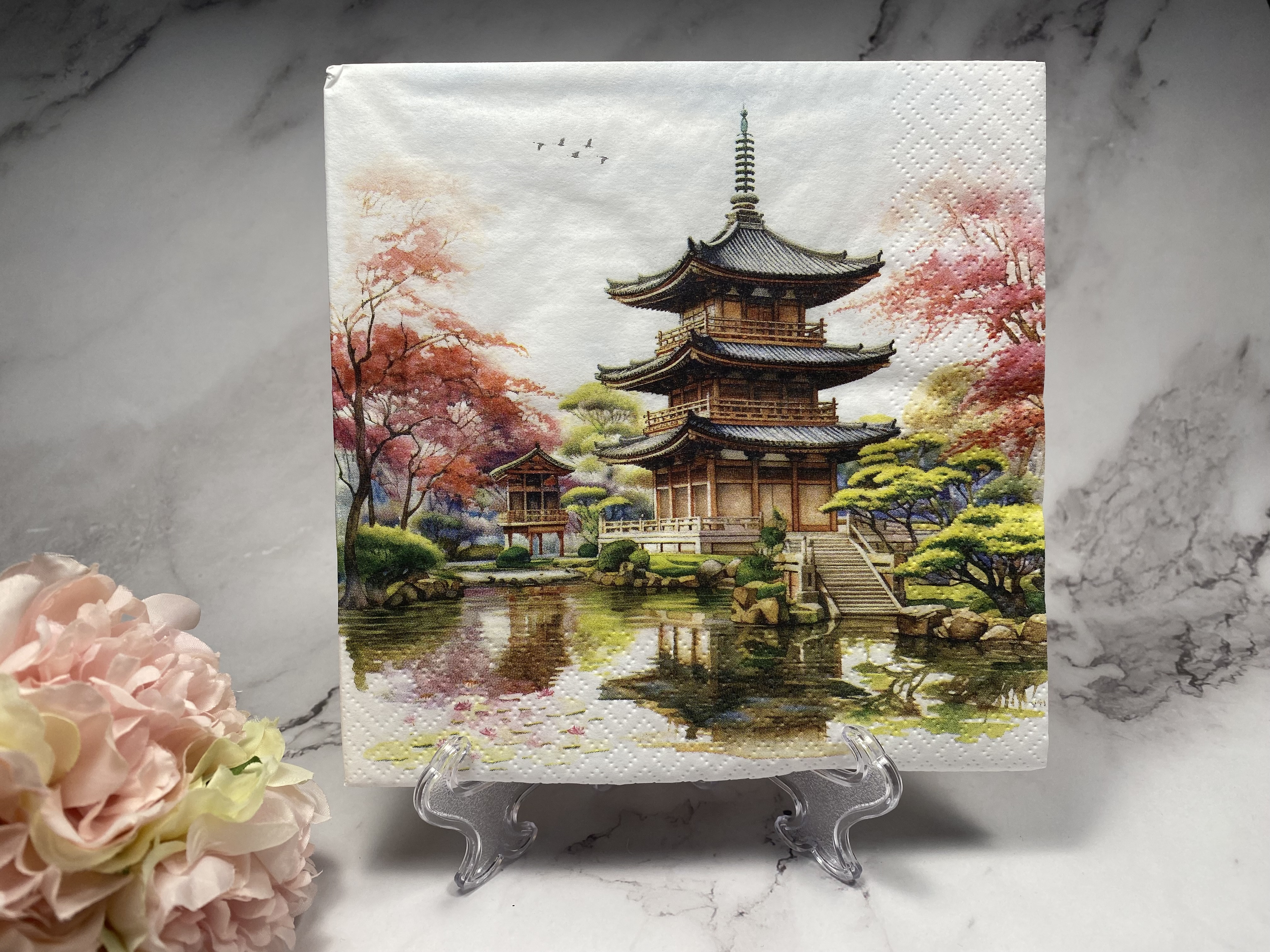 Ti flair Japanse tuin servet nr HM62