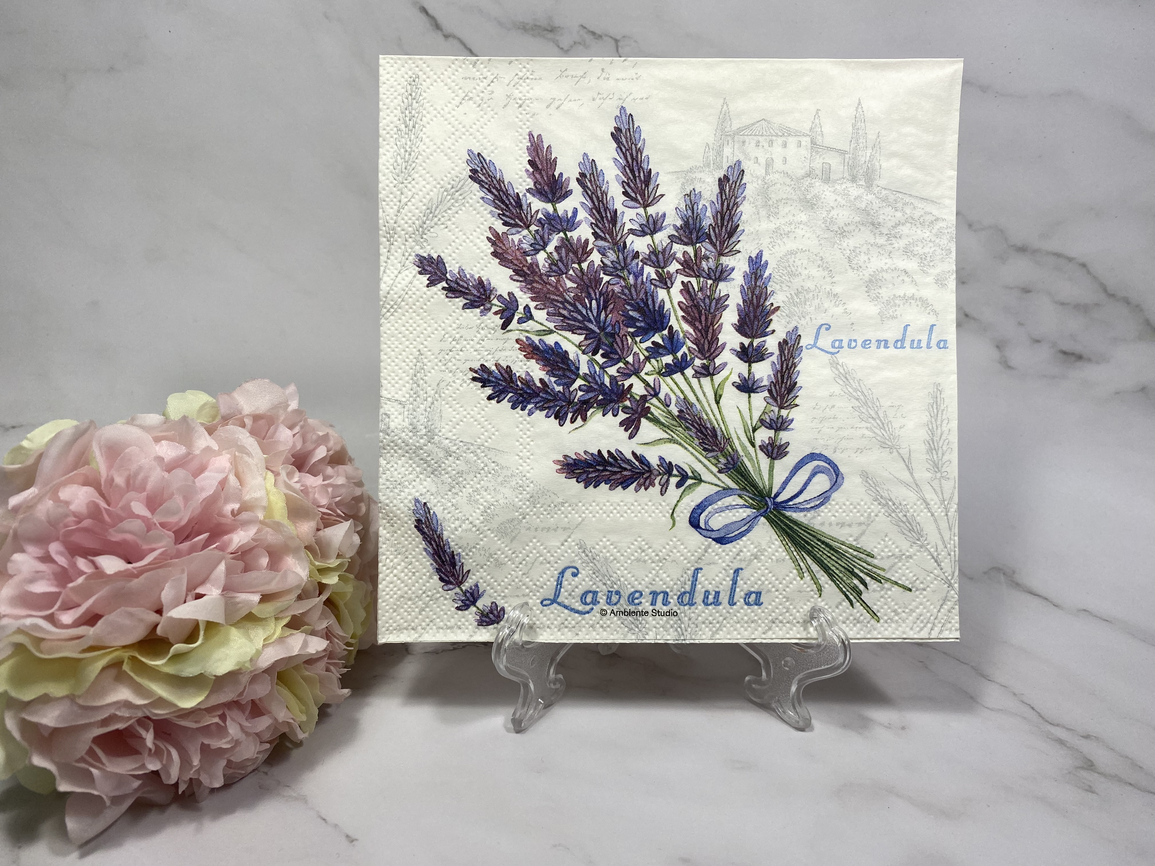 Ambiente bosje lavendel servet nr H75