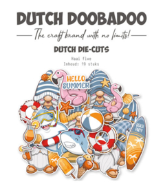 Dutch Doobadoo DDBD Die-cuts Haai five 19 pcs