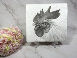 Koe/varken/schaap/haan knutsel servet nr HM247
