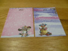 2 Diddl blind bag A7 verzamelblaadjes Winter collectie 2026