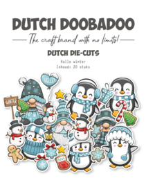 Dutch Doobadoo DDBD Die-cuts Hallo winter 20 pcs