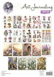 Fairybells Art journaling set A4 Voorjaar nr 2