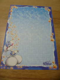Diddl A5 verzamelblaadje nr 307