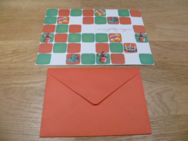 Diddl Kerstkaart met enveloppe : Vrolijk Kerstfeest!