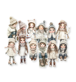 Dutch Doobadoo DDBD collage Die-cuts Fairytale