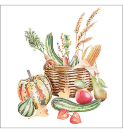 Herfst stil leven knutsel servet nr 402