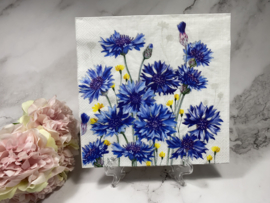 IHR blauwe korenbloem servet nr H254