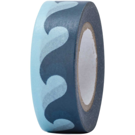 1 rolletje Washi Tape golven