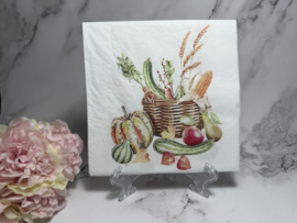 Herfst stil leven knutsel servet nr 402